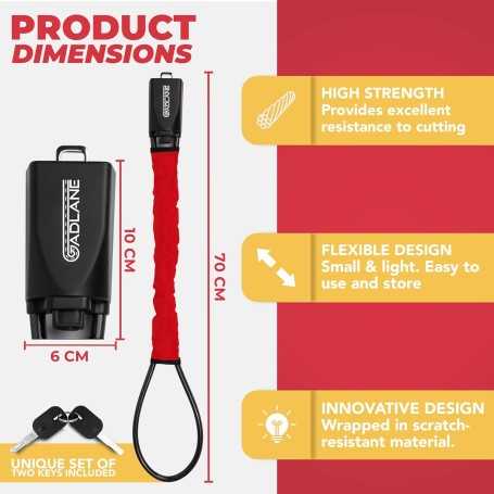 GADLANE Steering Wheel & Seatbelt Lock