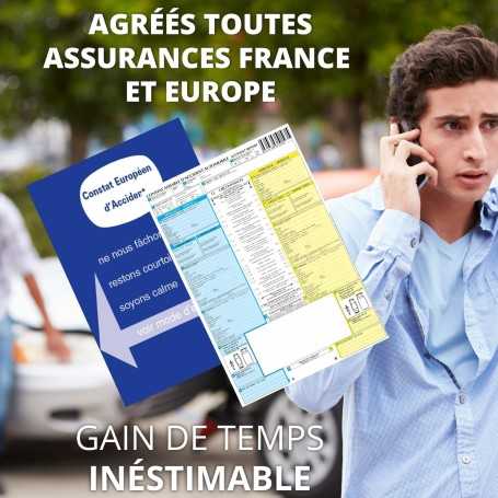 Constat Amiable Européen – Feuille Homologuée Toutes Assurances