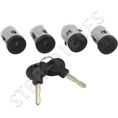 STARKIT PERFORMANCE – Set of 4 Door Locks + 2 Keys