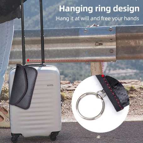 NEUSID – Set of 2 Carbon Fiber Faraday Pouches | Signal Blocker for Phones & Keyless Car Keys