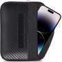 Samfolk XL – Anti-RFID Case for Car Keys and Mobile Phones, Signal Blocking RFID/NFC Protection in Carbon Fiber
