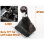 VW GOLF 7 VII MK7 GTI GTD A7 5G LEATHER 6-SPEED GEAR LEVER KNOB