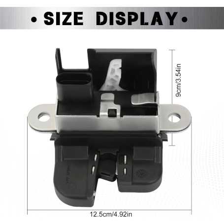 OLF 5K0827505A Universal Trunk Lock