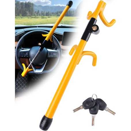 Tevlaphee 4-Hook Steering Wheel Lock