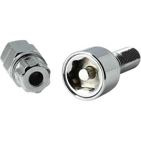 Anti-Theft Wheel Bolts 12x1.25 L28 (4PCS) + 2 Keys with Serial Number