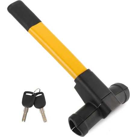T-Shaped Steering Wheel Lock – Heavy-Duty Universal Anti-Theft Bar with 2 Keys