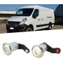 Jeu de Cylindres de Serrure Porte Gauche et Droite avec 2 Clés – Compatible Renault Master 1998-2016