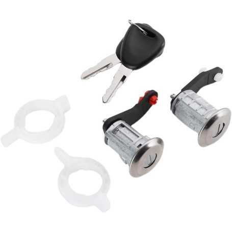 Jeu de Cylindres de Serrure Porte Gauche et Droite avec 2 Clés – Compatible Renault Master 1998-2016