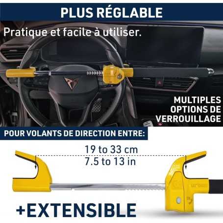 URBAN UR978Y Car Steering Wheel Lock