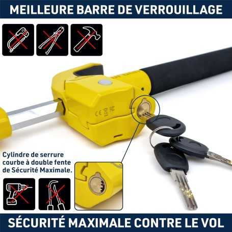 URBAN UR978Y Car Steering Wheel Lock