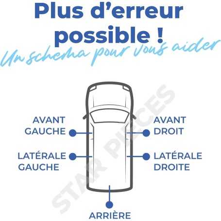 STARKIT PERFORMANCE – Set of 4 Door Locks Compatible with Expert