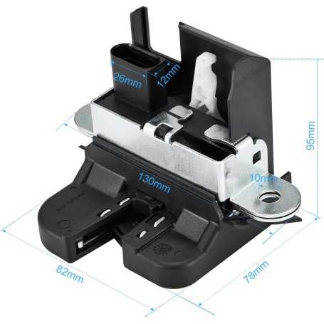 Serrure de Hayon Universelle pour Volkswagen