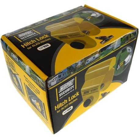 Maypole ALKO Serrure d’attelage – Compatible AK130, AK160, AKS1300, AKS2004, AKS3004 – Jaune