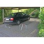 Schellenberg 73115 – Barrière de Parking Galvanisée avec Cadenas Inclus
