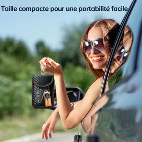 Étui Faraday Anti-RFID pour Clé de Voiture