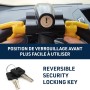 BLOKAUTO 9595 — Antivol Canne pour Volant (Push‑Locking)