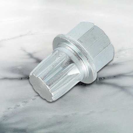 X AUTOHAUX — Wheel Lock Nut for VW & Audi with Removal Key 0/10PT • Durable Rust-Resistant Steel