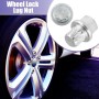 X AUTOHAUX — Wheel Lock Nut for VW & Audi with Removal Key 0/10PT • Durable Rust-Resistant Steel