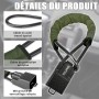 Tevlaphee Antivol Volant Amélioré — Double Protection Volant & Ceinture