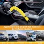 SternSinn Car Steering Wheel & Seatbelt Lock — Universal Anti-Theft Bar, High Visibility, Robust, with 3 Keys