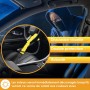 SternSinn Car Steering Wheel & Seatbelt Lock — Universal Anti-Theft Bar, High Visibility, Robust, with 3 Keys