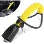 SternSinn Car Steering Wheel & Seatbelt Lock — Universal Anti-Theft Bar, High Visibility, Robust, with 3 Keys