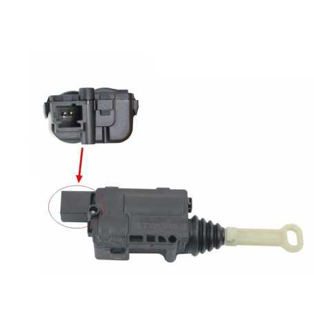 Sliding Door Lock Actuator – Driver Side – Compatible with Peugeot 1007 (1.4 / 1.6 / HDi / 16V)