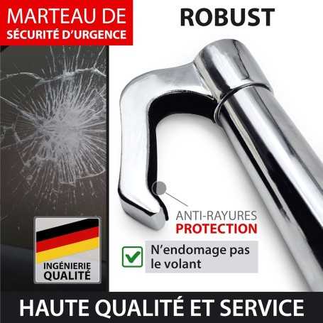 KRASER KR837 Canne Antivol Voiture Volant et Pédale