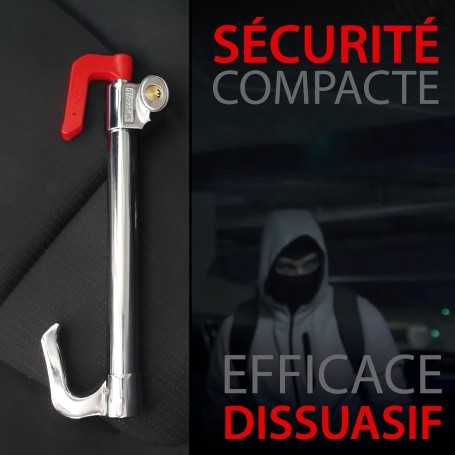 KRASER KR837 Canne Antivol Voiture Volant et Pédale