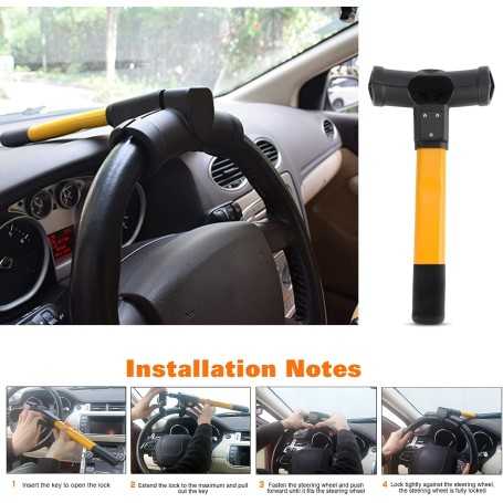 T-Style Steering Wheel Lock