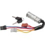 Ignition Switch & Steering Lock for Peugeot 106, 405, AX II, Saxo, ZX with 2 Keys