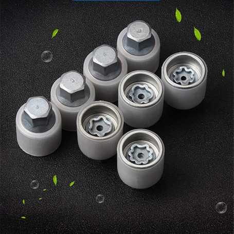 1 pièce Outil de Déverrouillage de Vis Anti-Vol pour Pneus – Compatible Audi A1, A3, A4L, A5, A6L, A7, Q3, Q5, A8, TT, R8