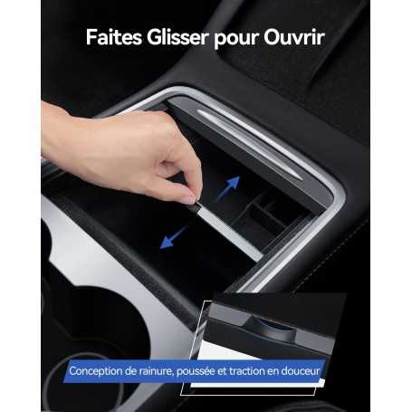 Organisateur de Console Centrale pour Tesla Model Y (2021-2024) & Model 3 (2021-2023)