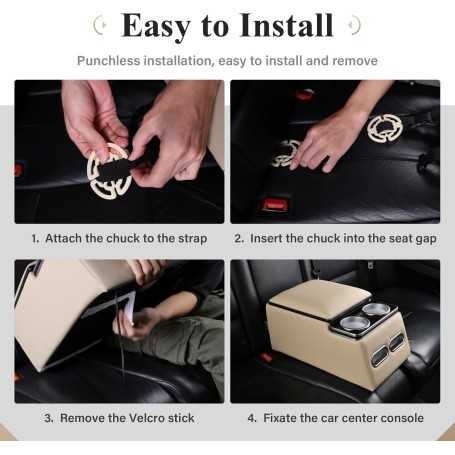 COVERADO Universal Car Center Console