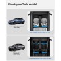 Spigen Tesla Model Y (2021-2022) – Under-Seat Organizer with Hidden Tray, Interior Accessories Carbon Edition