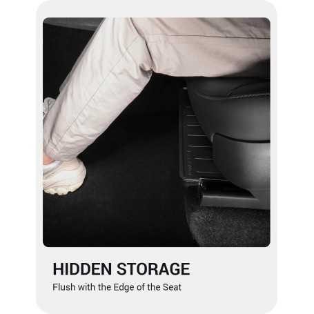 BASENOR Under-Seat Storage Boxes for Tesla Model Y (2021-2024)