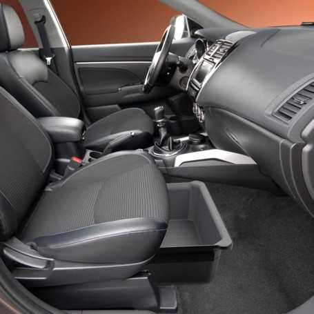 Catime Boîte de Rangement Sous Siège Double Couche pour Tesla Model Y (2020–2023)