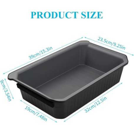 Catime Boîte de Rangement Sous Siège Double Couche pour Tesla Model Y (2020–2023)