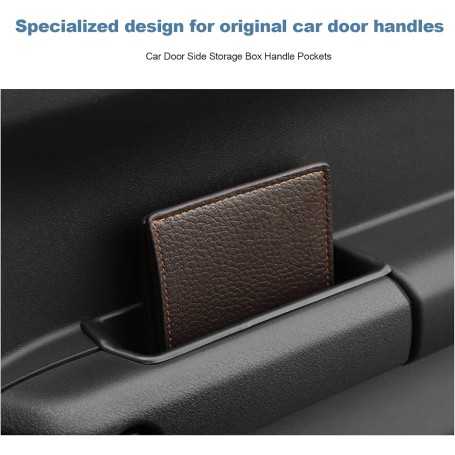 CDEFG Boîte de Rangement pour Porte de Voiture
