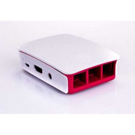 Raspberry Pi - RPI3CASE-BG - Boîtier PC - Étui pour Modèle B – Blanc