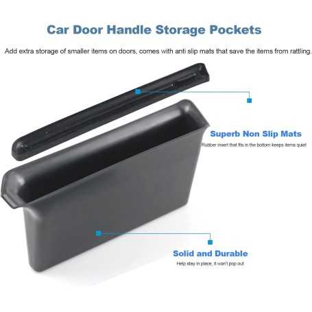 CDEFG Boîte de Rangement pour Porte de Voiture