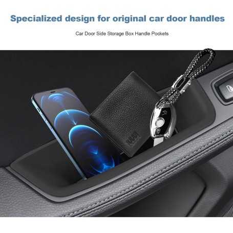 [Lot de 4] CDEFG Boîte de Rangement Latérale Compatible avec Porsche Macan 2014–2022