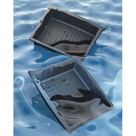 Lot de 2 Boîtes de Rangement Étanches Sous Siège pour Tesla Model X 2017-2024