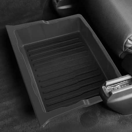 Lot de 2 Boîtes de Rangement Étanches Sous Siège pour Tesla Model X 2017-2024