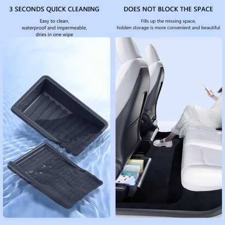 Under-Seat Storage Box for Tesla Model Y 2020-2025