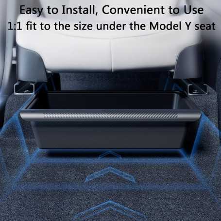 Under-Seat Storage Box for Tesla Model Y 2020-2025