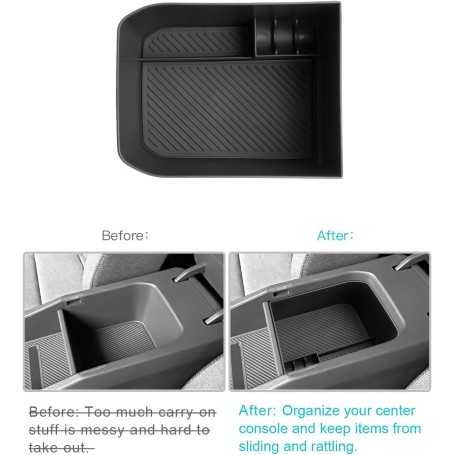 CDEFG Kia EV3 2025-2026 Center Console Armrest Organizer