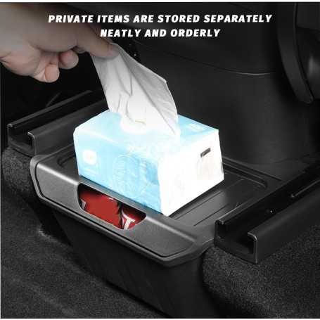 Rear Center Console Organizer for Tesla Model Y (2020–2024)
