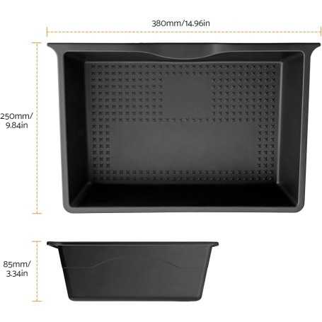 Set of 2 Under-Seat Storage Boxes for Tesla Model Y (2017–20240)