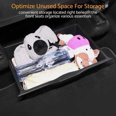 Set of 2 Under-Seat Storage Boxes for Tesla Model Y (2017–20240)